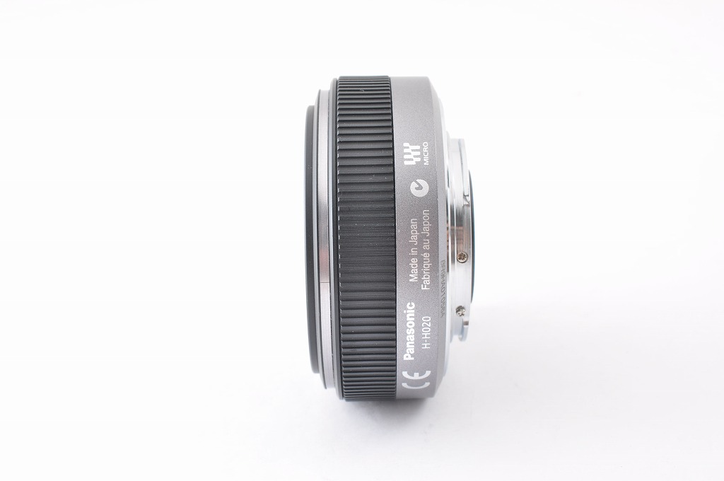 Panasonic LUMIX G 20mm f/1.7 ASPH H-H020 Pancake Lens for